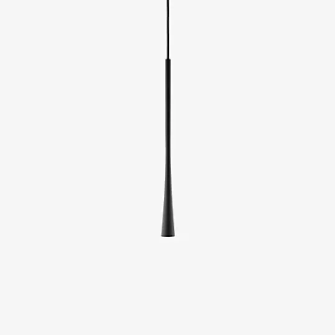 Light-Point - Drop S1 LED Pendelleuchte - schwarz/H 60cm / Ø 4,6cm/3000K/35 günstig online kaufen