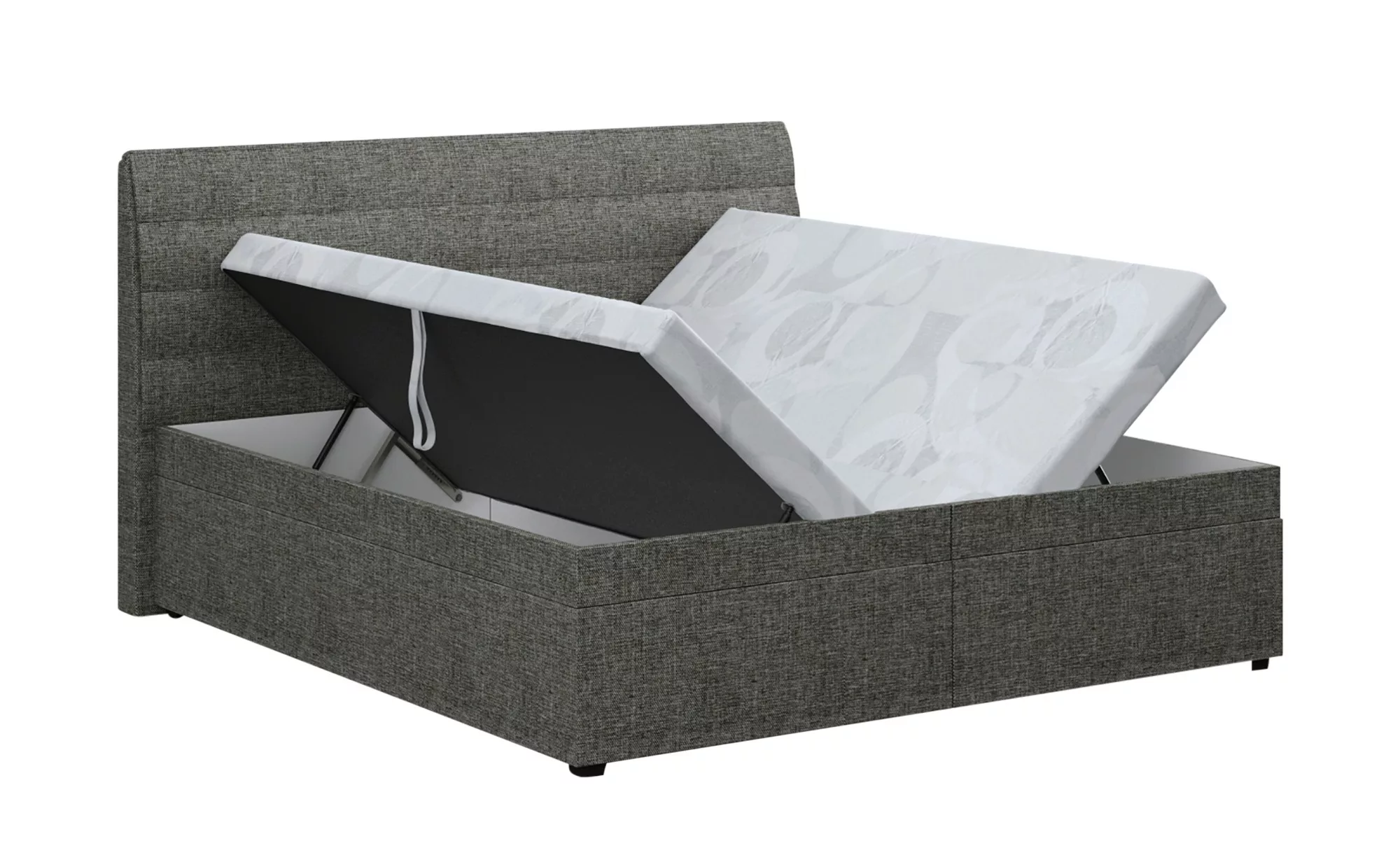 Boxspringbett  Comte ¦ grau ¦ Maße (cm): B: 182 H: 116 Betten > Boxspringbe günstig online kaufen