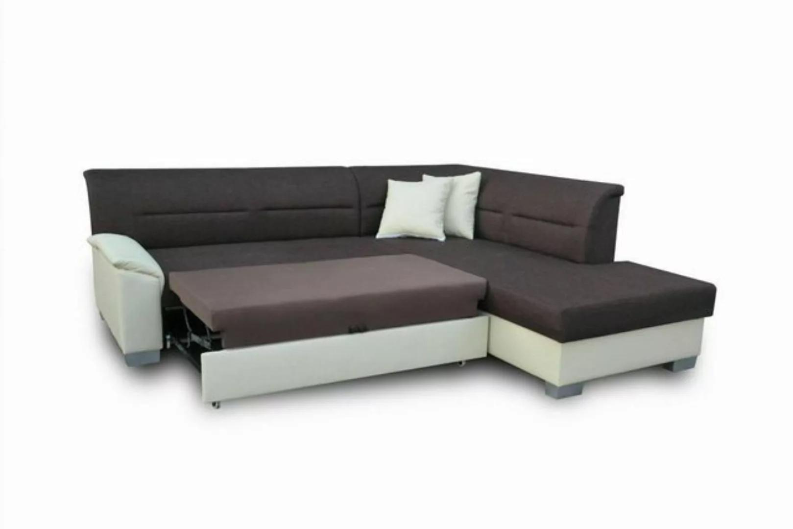 JVmoebel Ecksofa Design Sofa Ecksofa Schlafsofa Bettfunktion Couch Polster günstig online kaufen