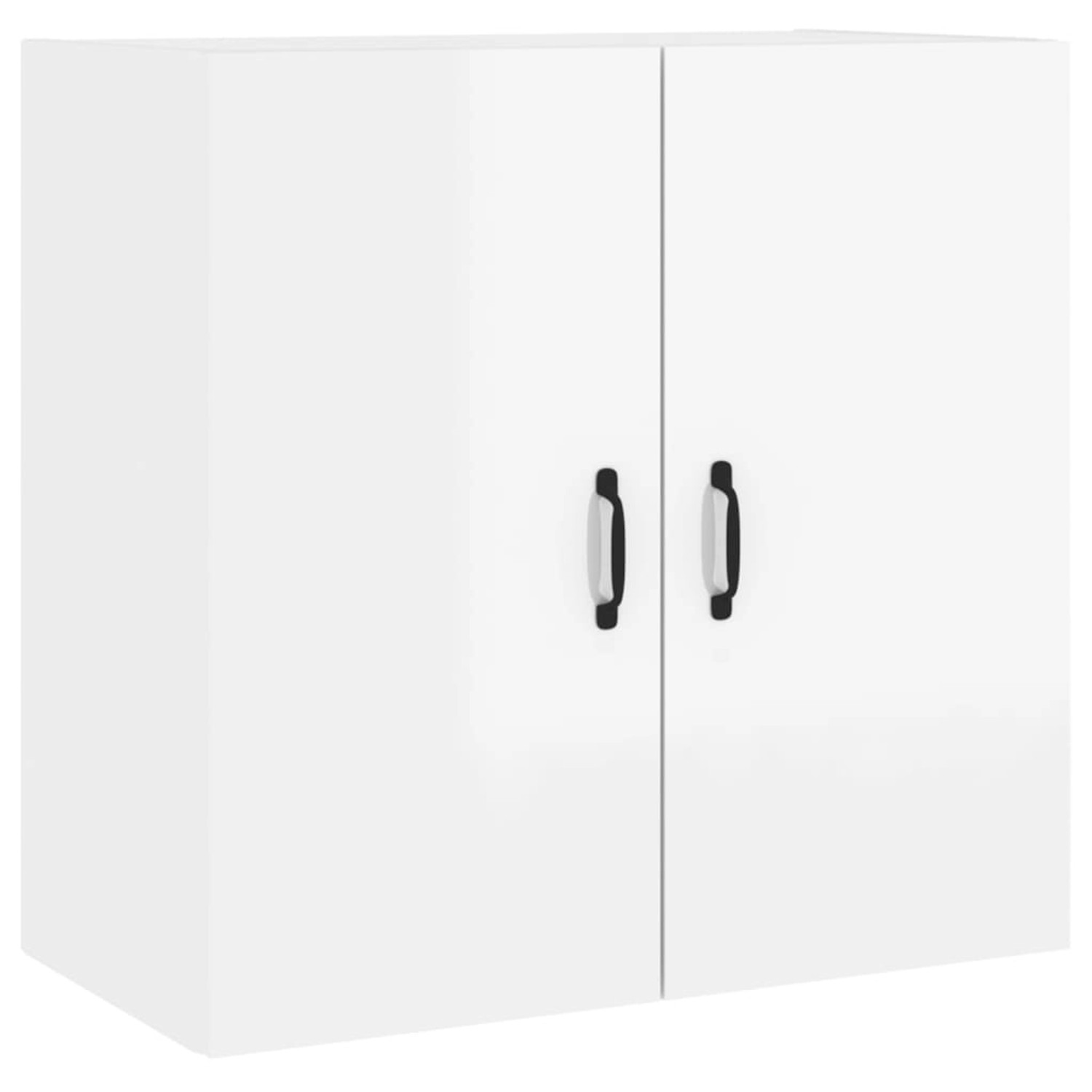 vidaXL Hängeschrank Wandschrank Hängeschrank Hochglanz-Weiß 60x31x60 cm Spa günstig online kaufen