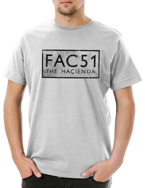 Urban Backwoods Print-Shirt Fac 51 The Hacienda 2 Herren T-Shirt Club Facto günstig online kaufen