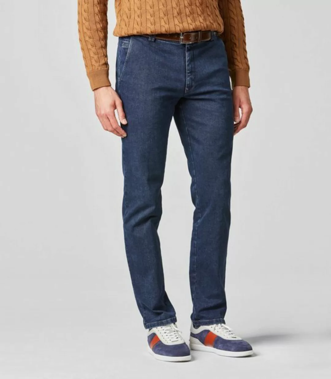 MEYER 5-Pocket-Jeans MEYER BONN dark blue denim 2-4543-18 günstig online kaufen