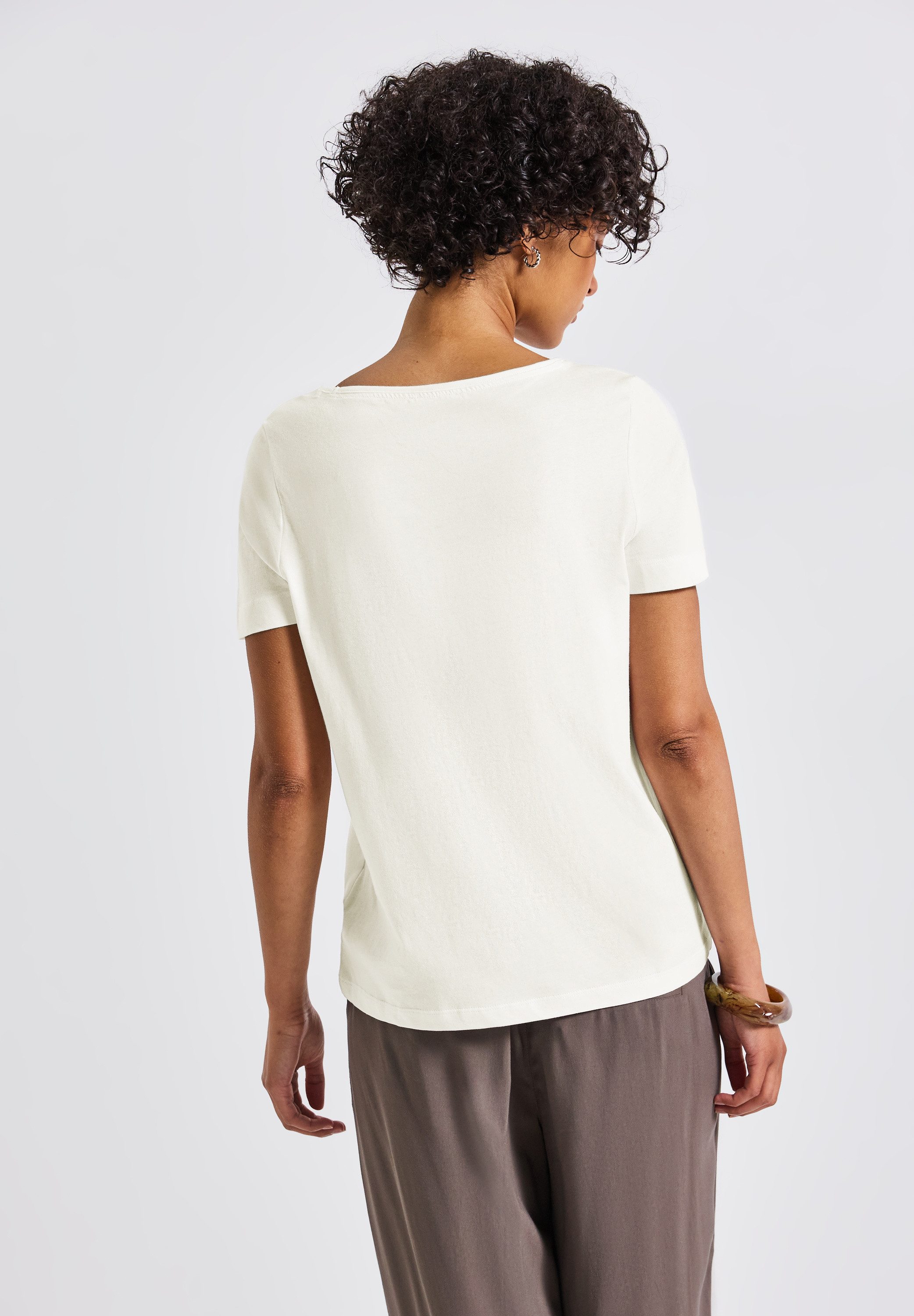 STREET ONE T-Shirt, mit Rundhalsausschnitt günstig online kaufen