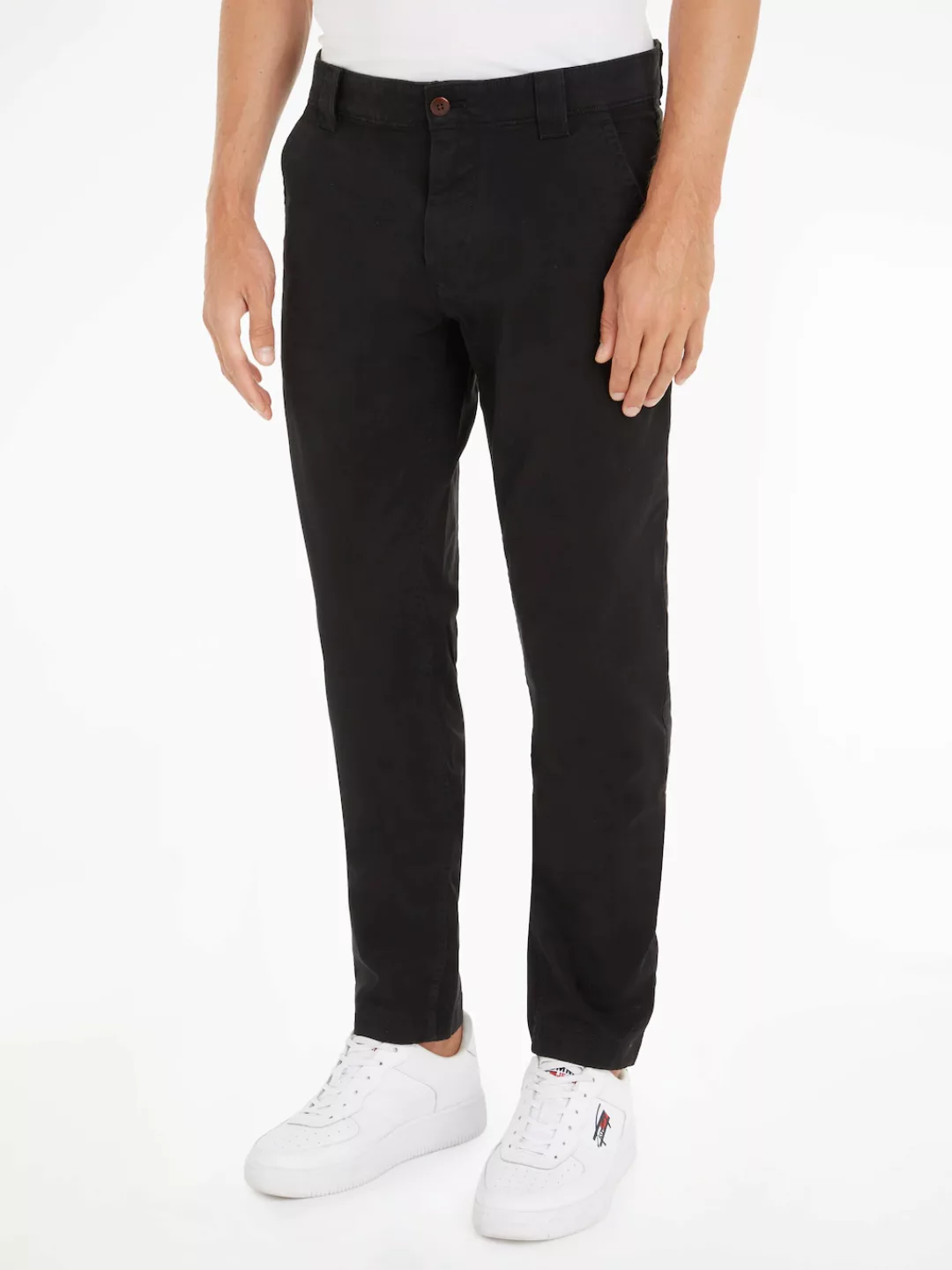 Tommy Jeans Chinohose "TJM SCANTON CHINO PANT", mit Markenlabel günstig online kaufen