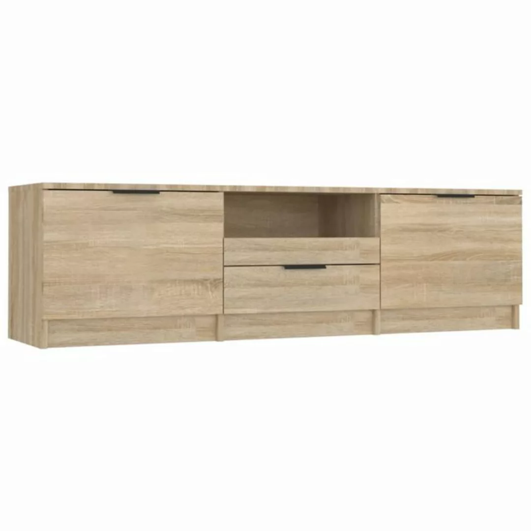 vidaXL TV-Schrank TV-Schrank Sonoma Eiche 140x35x40 cm Spanplatte Lowboard günstig online kaufen