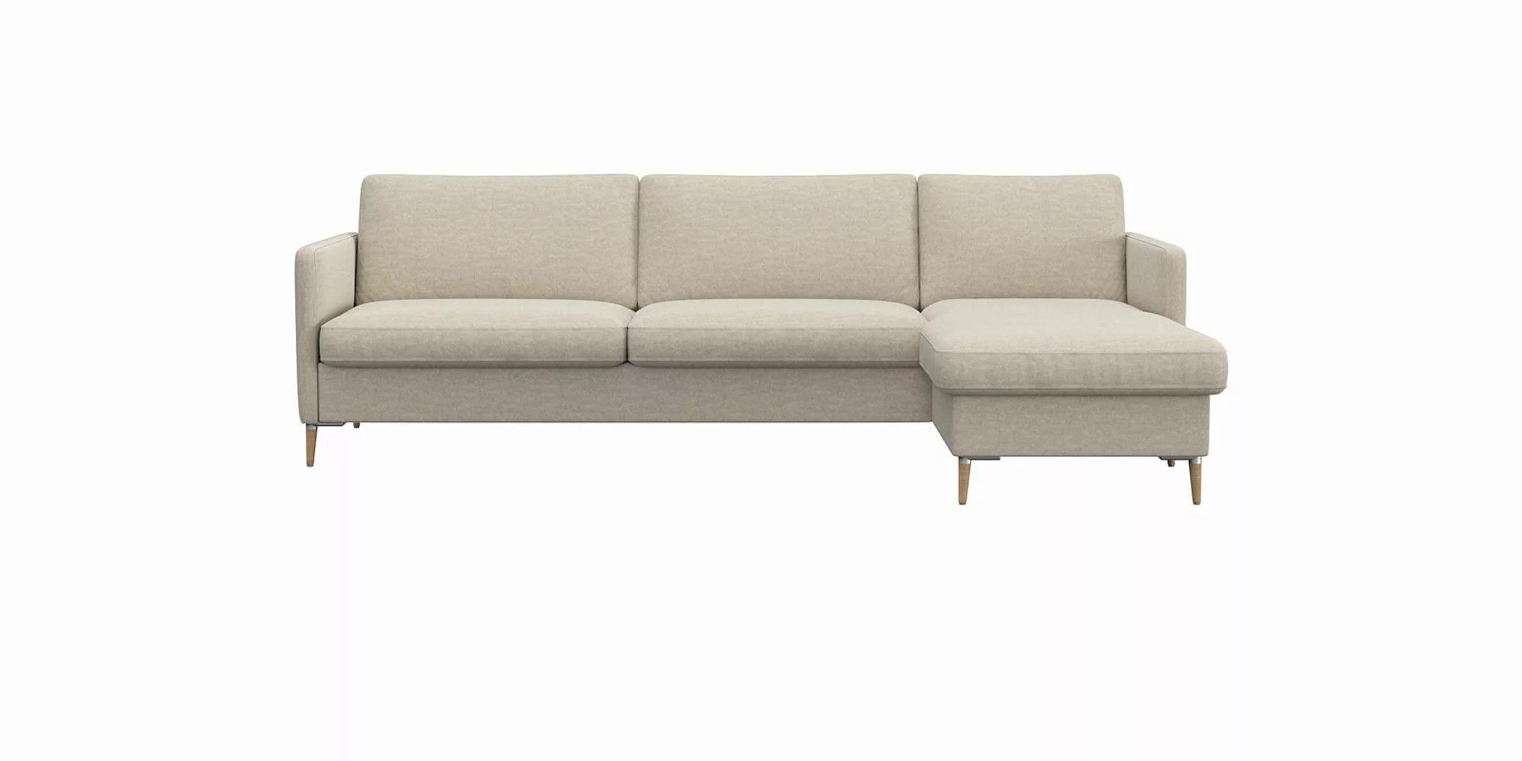 FLEXLUX Ecksofa "Fiore, super Sitzkomfort durch Kaltschaum im Sitz, L-Form" günstig online kaufen