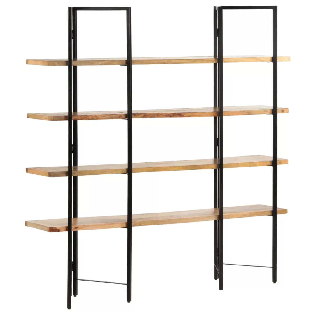 Bücherregal Mit 4 Regalböden 160x35x160 Cm Mango Massivholz günstig online kaufen