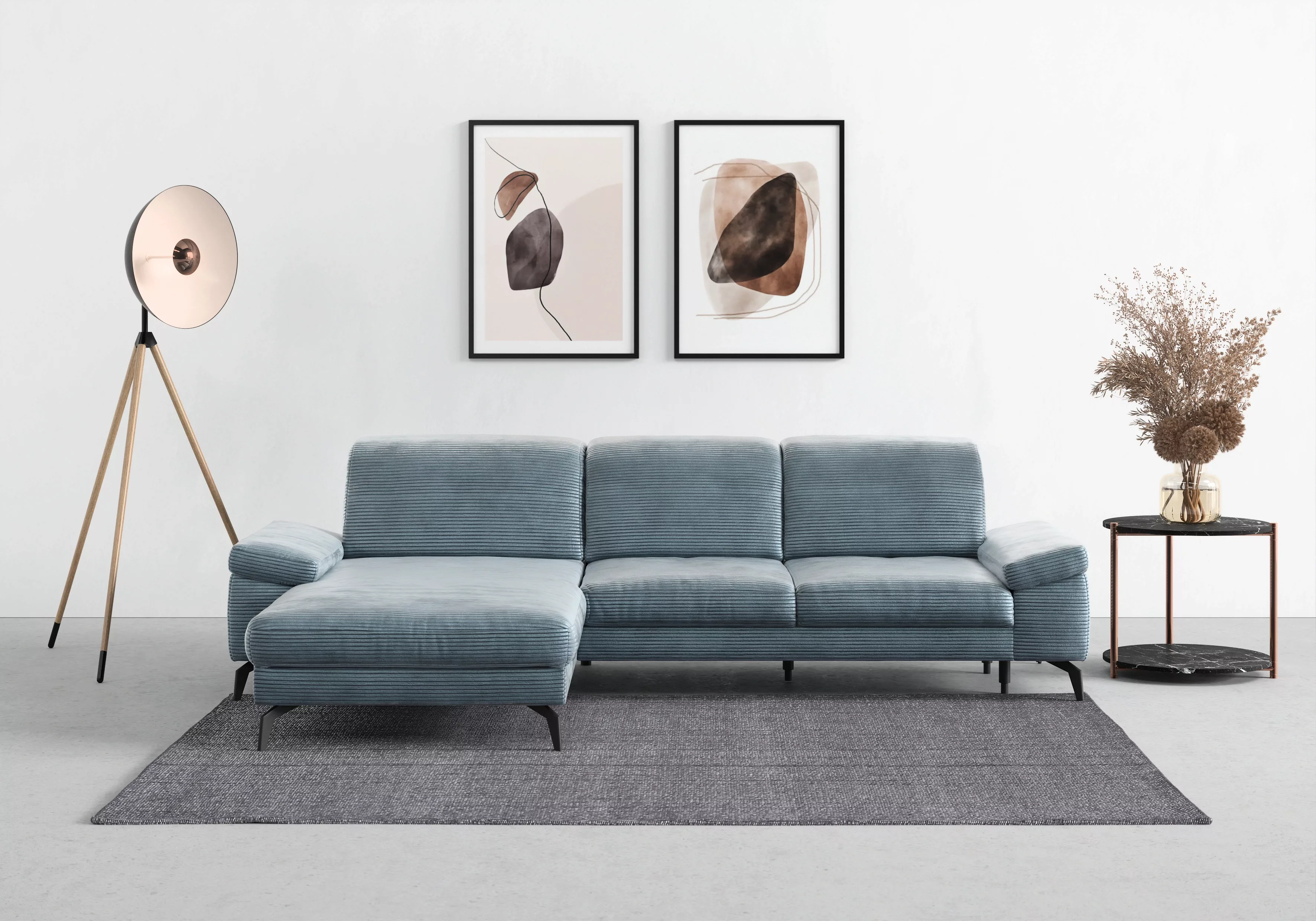 sit&more Ecksofa "Cabana L-Form", Recamiere, wahlweise mit Sitztiefen-, Arm günstig online kaufen