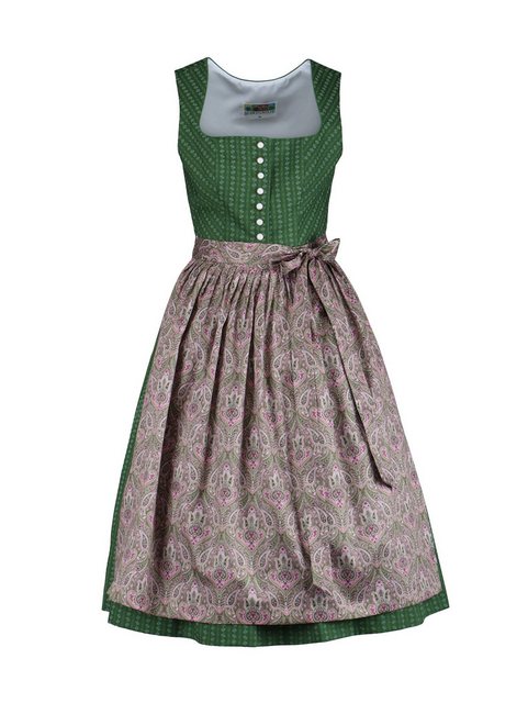 Berwin Dirndl Sommer-Dirndl mit Paisleydruck-Schürze (Einzelstück) günstig online kaufen