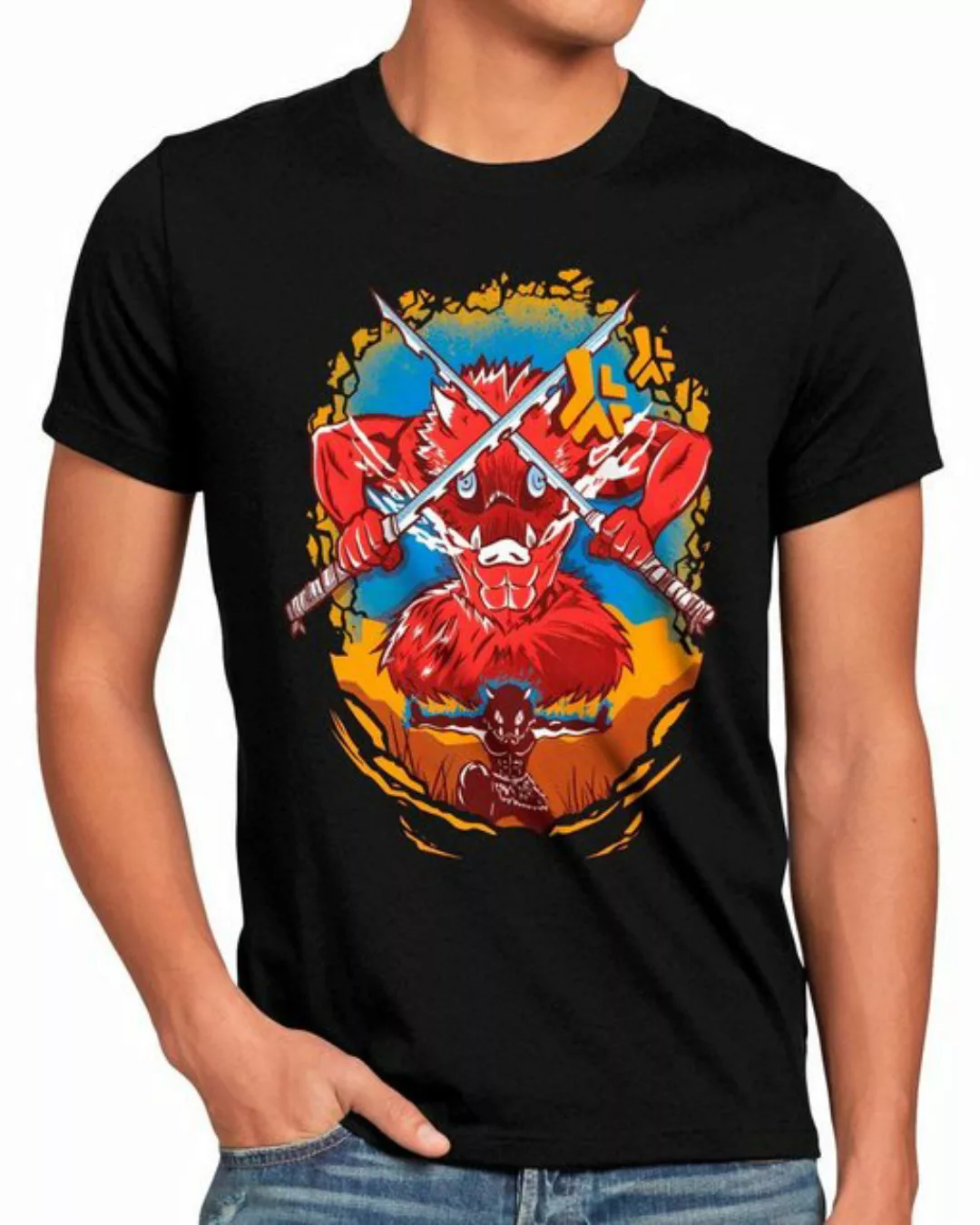 style3 T-Shirt demon anime japan manga slayer günstig online kaufen