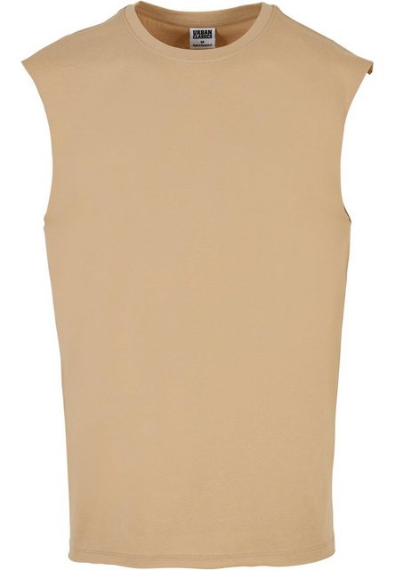 URBAN CLASSICS Tanktop TB1562 - Open Edge Sleeveless Tee unionbeige L günstig online kaufen