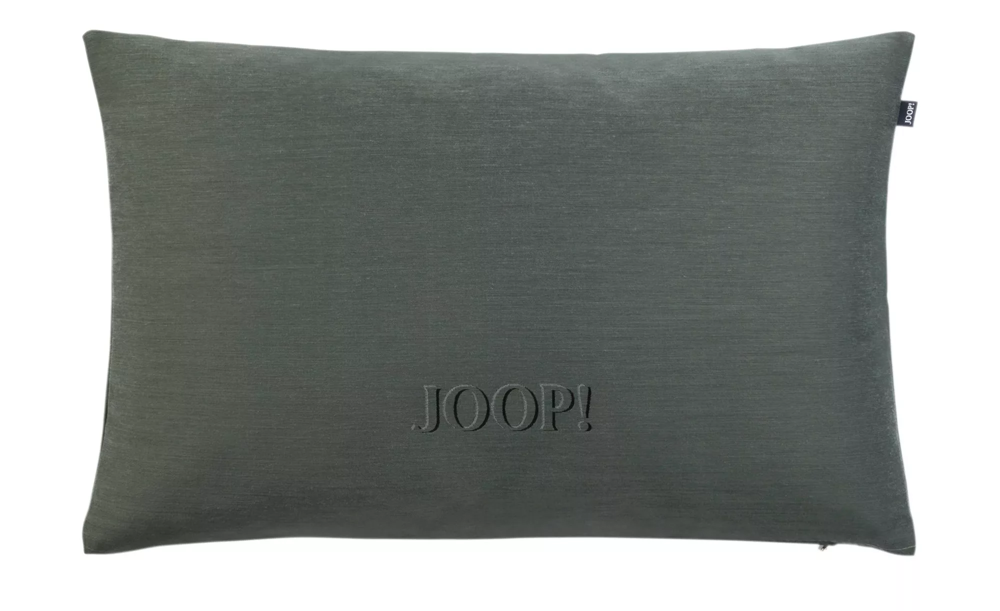 JOOP! Kissen  J-Ornament ¦ grün ¦ Polyester, 100% Polyester  ¦ Maße (cm): B günstig online kaufen