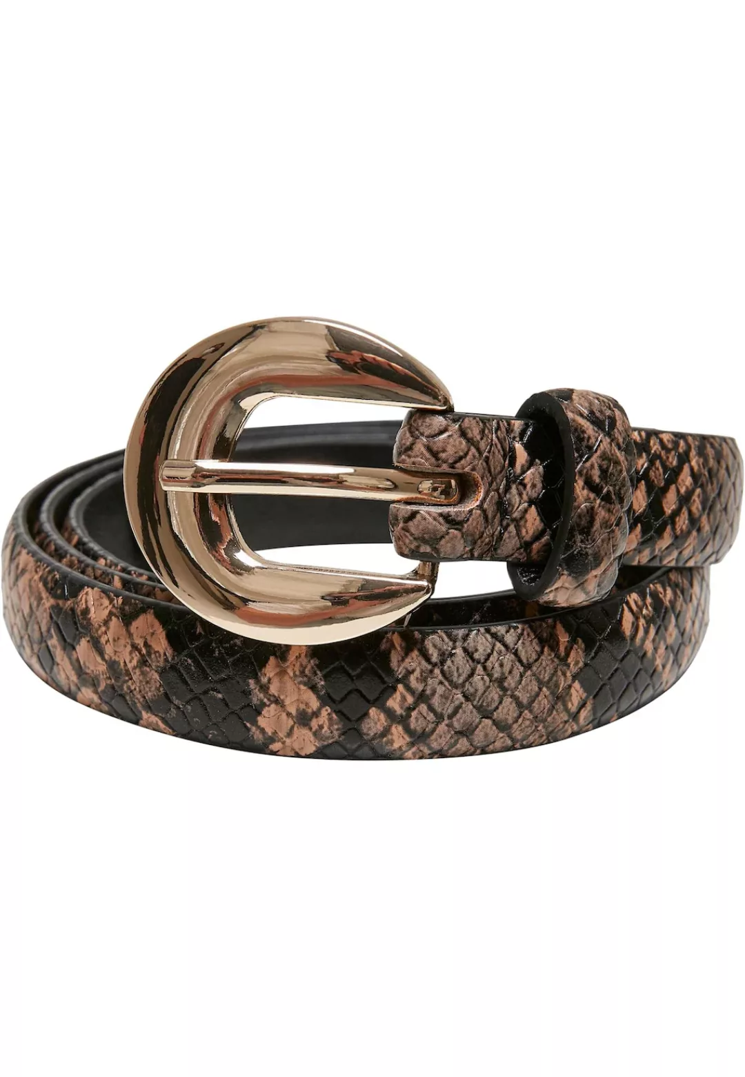 URBAN CLASSICS Hüftgürtel "Urban Classics Damen Snake Synthetic Leather Lad günstig online kaufen