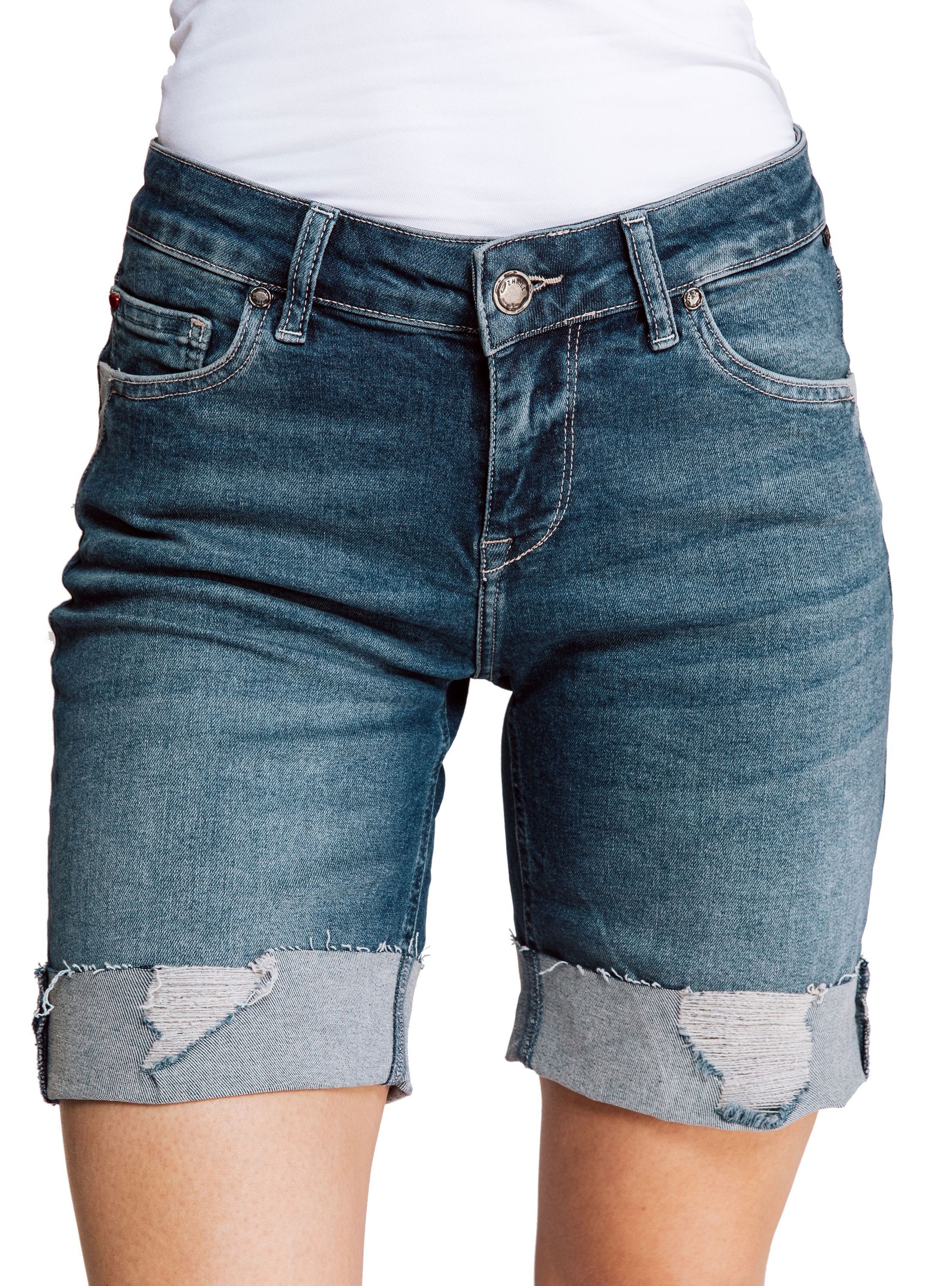 Zhrill Jeansshorts Jeans Short NOVA Blue günstig online kaufen