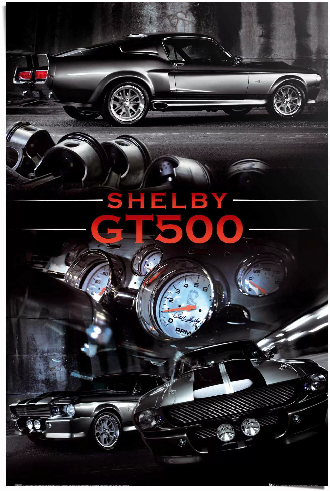 Reinders Poster "Ford Shelby GT500", (1 St.) günstig online kaufen