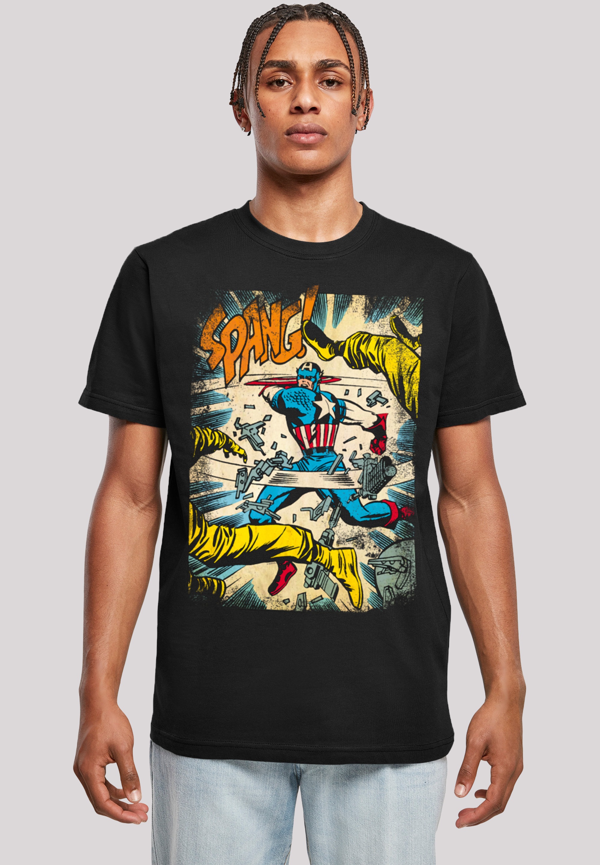 F4NT4STIC T-Shirt "Captain America Spang", Print günstig online kaufen