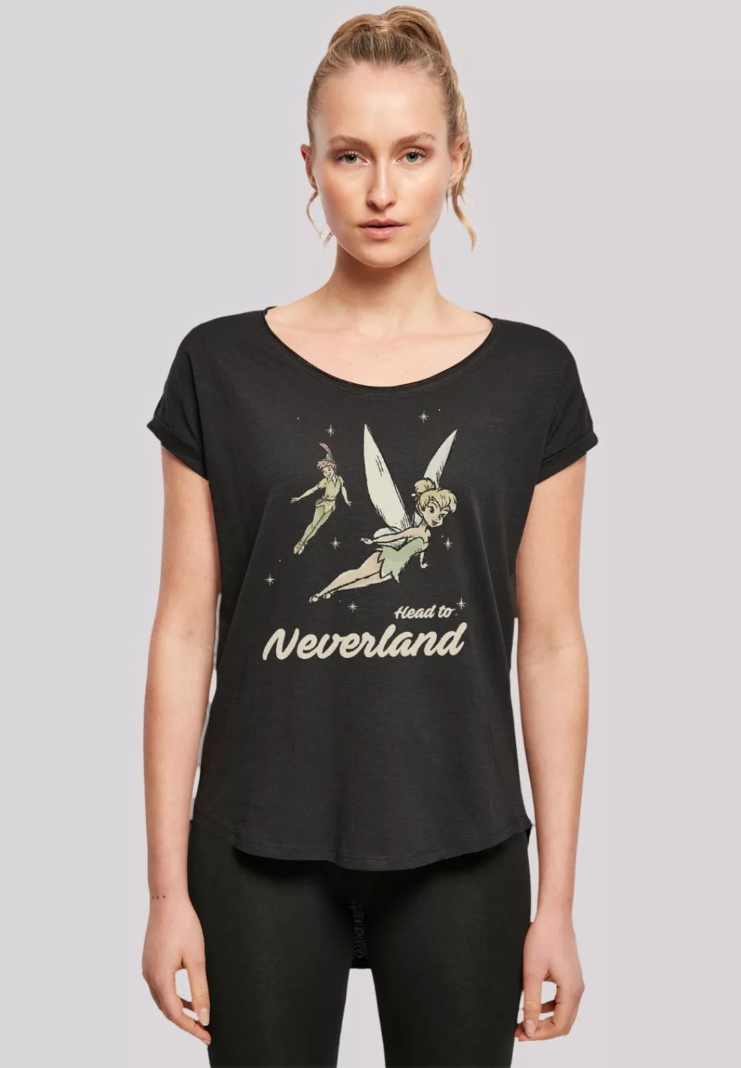 F4NT4STIC T-Shirt "Disney Peter Pan Head To Neverland", Premium Qualität günstig online kaufen