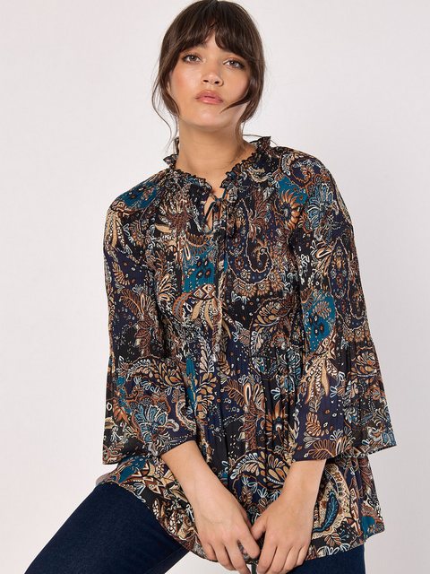 Apricot Tunika Blusentop, (1-tlg) mit Paisley-Muster günstig online kaufen