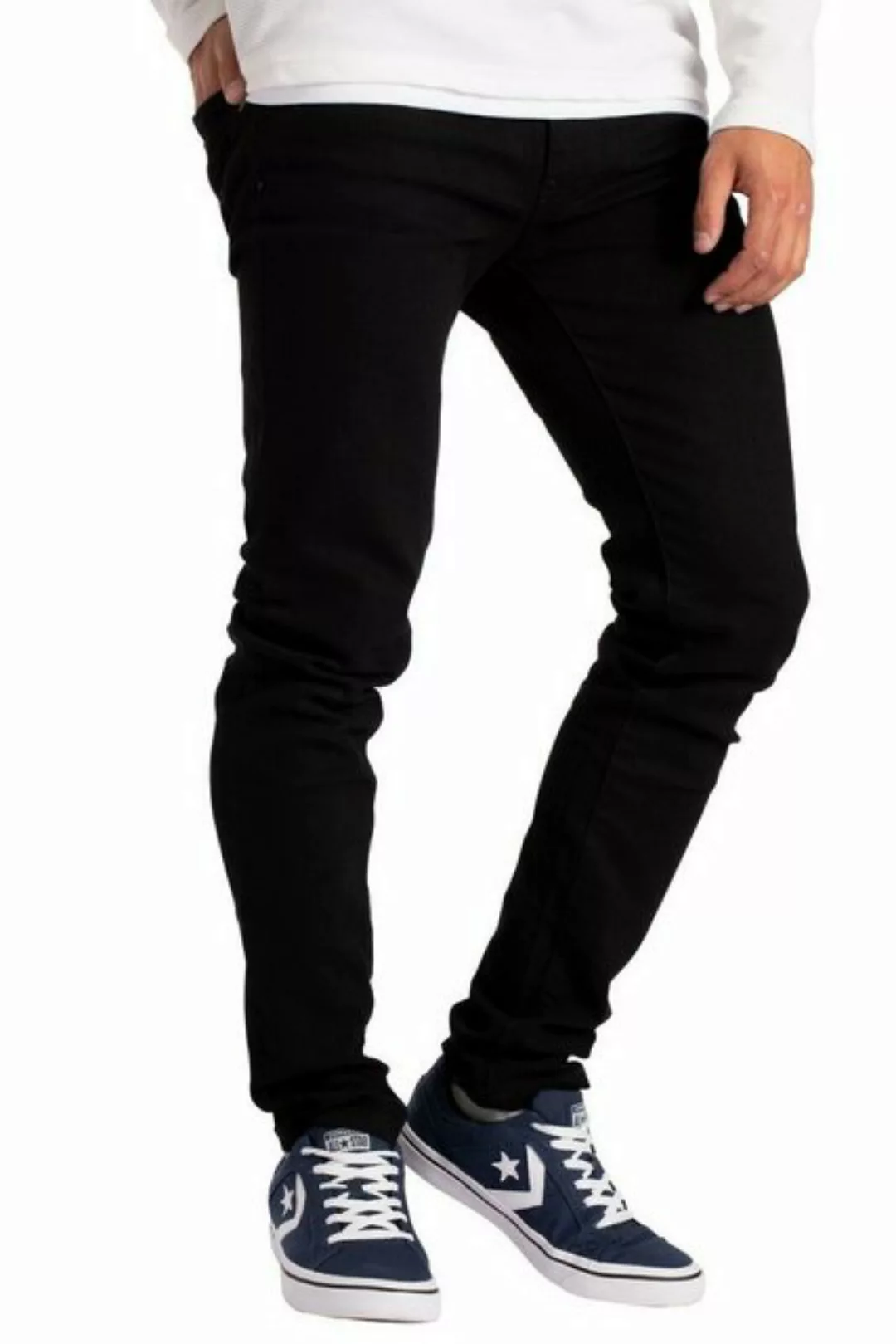 BlauerHafen Slim-fit-Jeans Herren Slim Fit Jeanshose Stretch Designer Hose günstig online kaufen