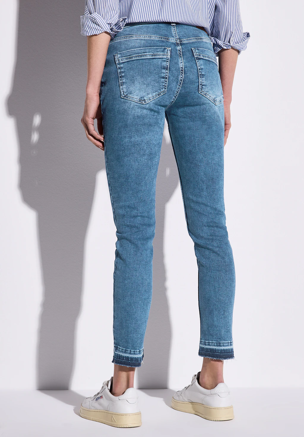 STREET ONE Slim-fit-Jeans, High Waist günstig online kaufen