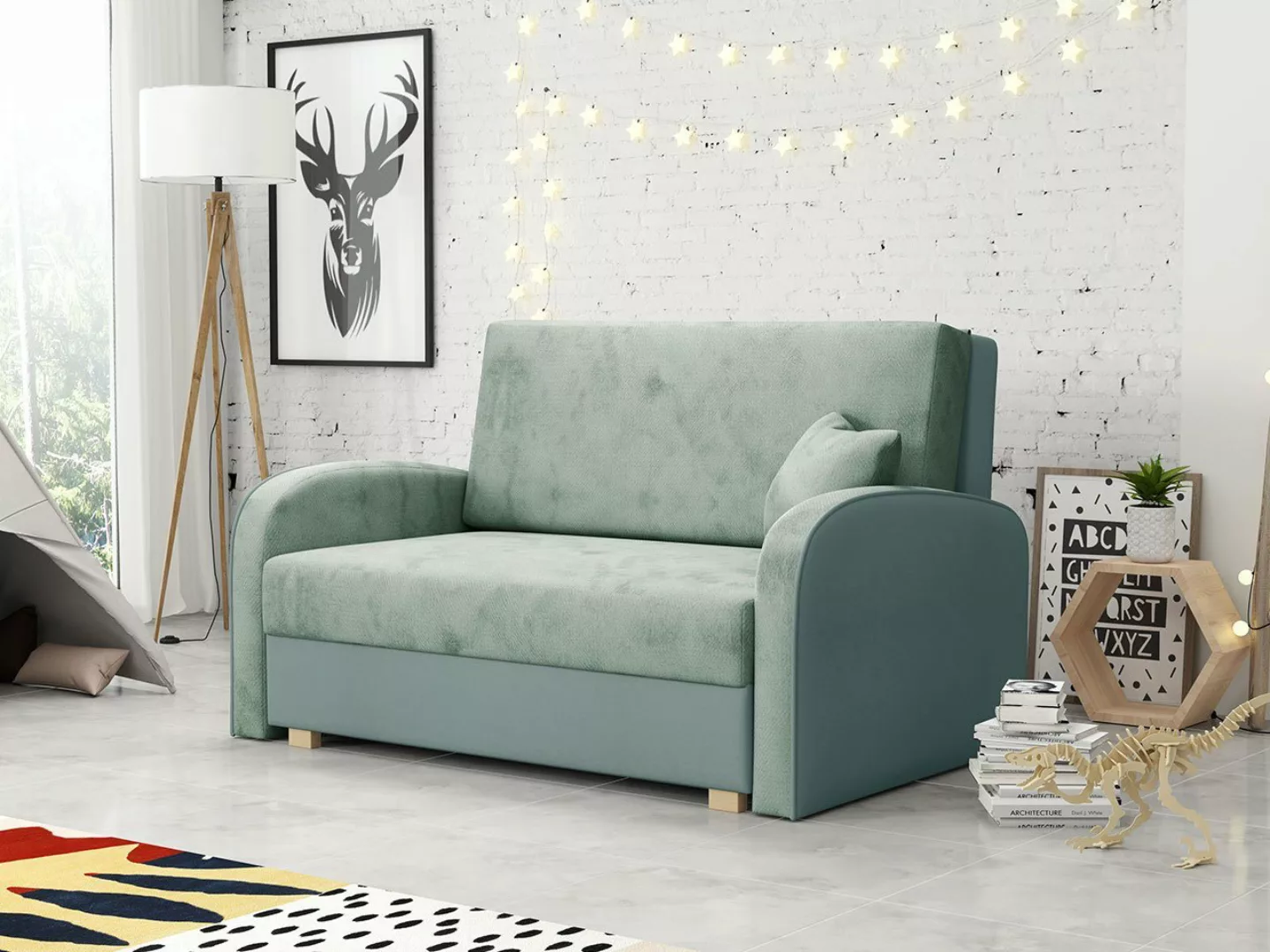 MIRJAN24 Schlafsofa Viva Soft II, mit Bettkasten und Schlaffunktion, 2 Sitz günstig online kaufen