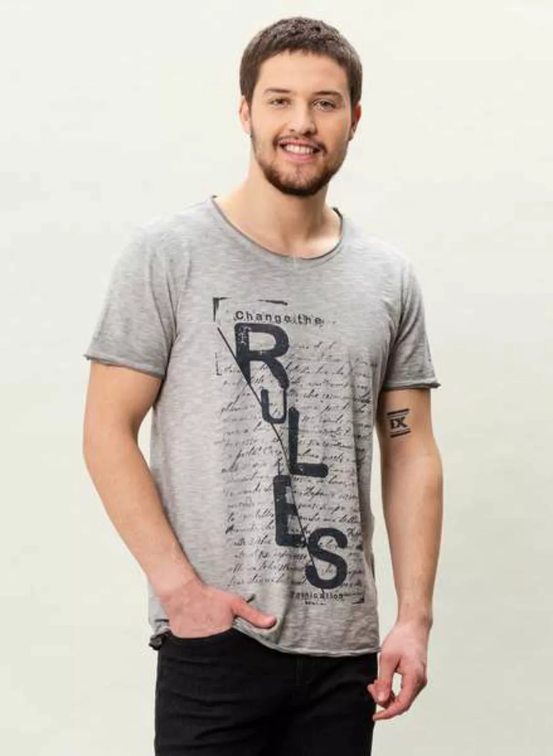 Mor-3034 Herren G.Dyed T-shirt günstig online kaufen