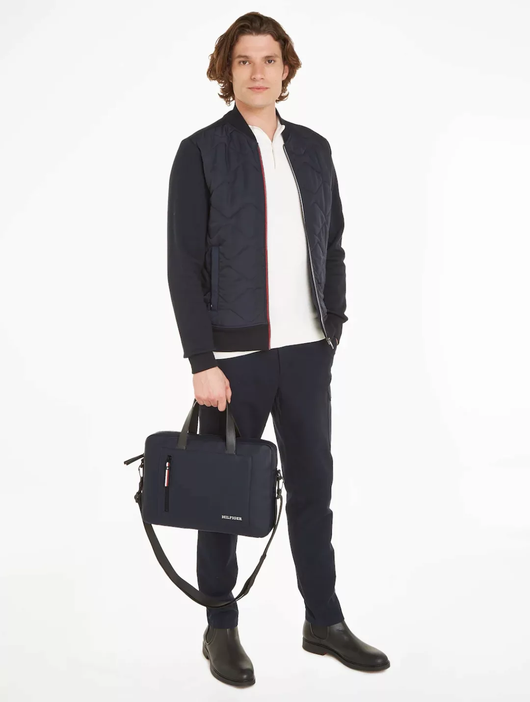 Tommy Hilfiger Messenger Bag "TH PIQUE SLIM COMPUTER BAG", Laptop-Tasche No günstig online kaufen