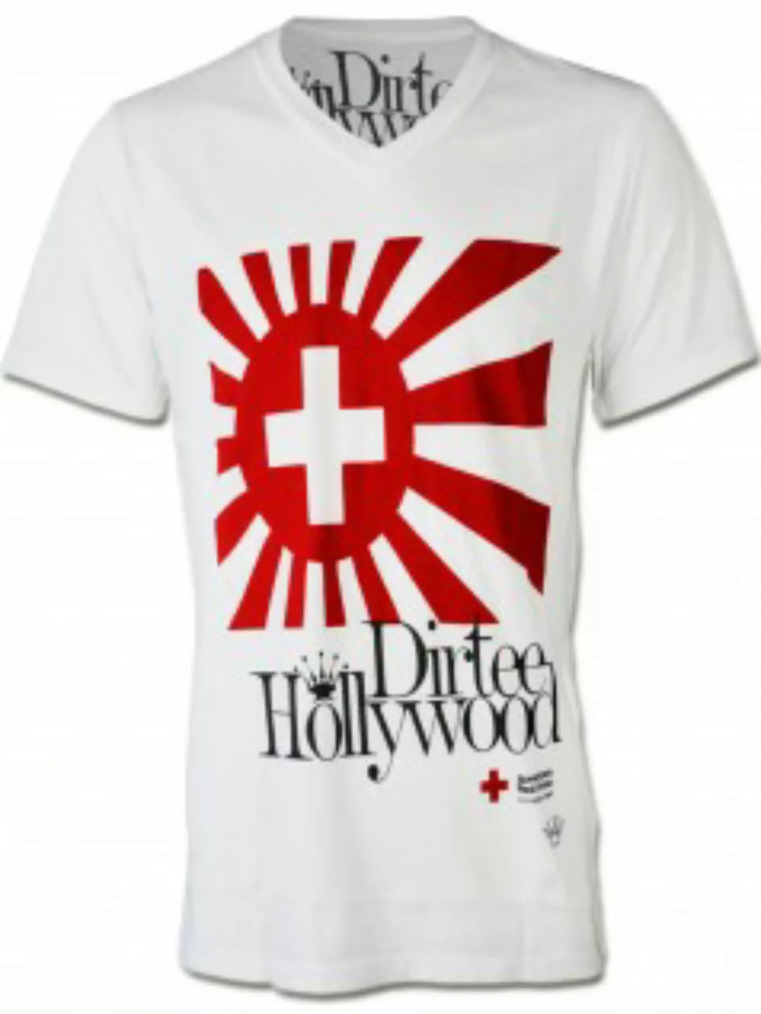 Dirtee Hollywood Herren Shirt Japanese Red Cross Society (M) günstig online kaufen