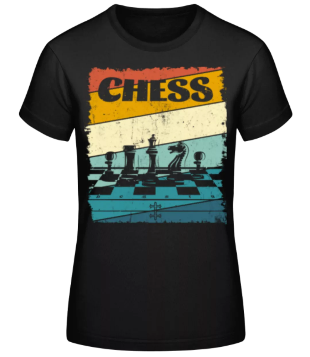 Retro Chess · Frauen Basic T-Shirt günstig online kaufen