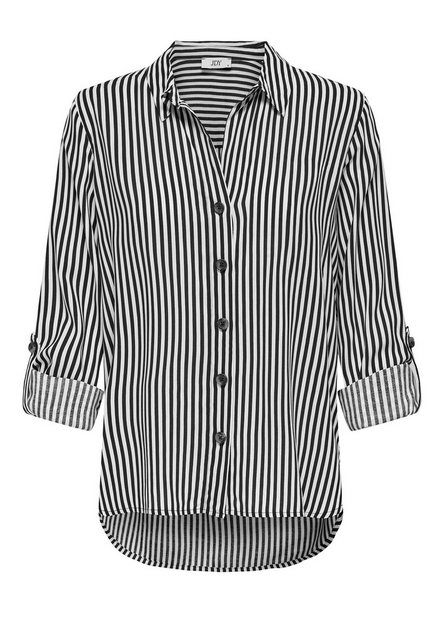 JACQUELINE de YONG Blusenshirt Bluse mit Hemdkragen locker geschnitten lang günstig online kaufen