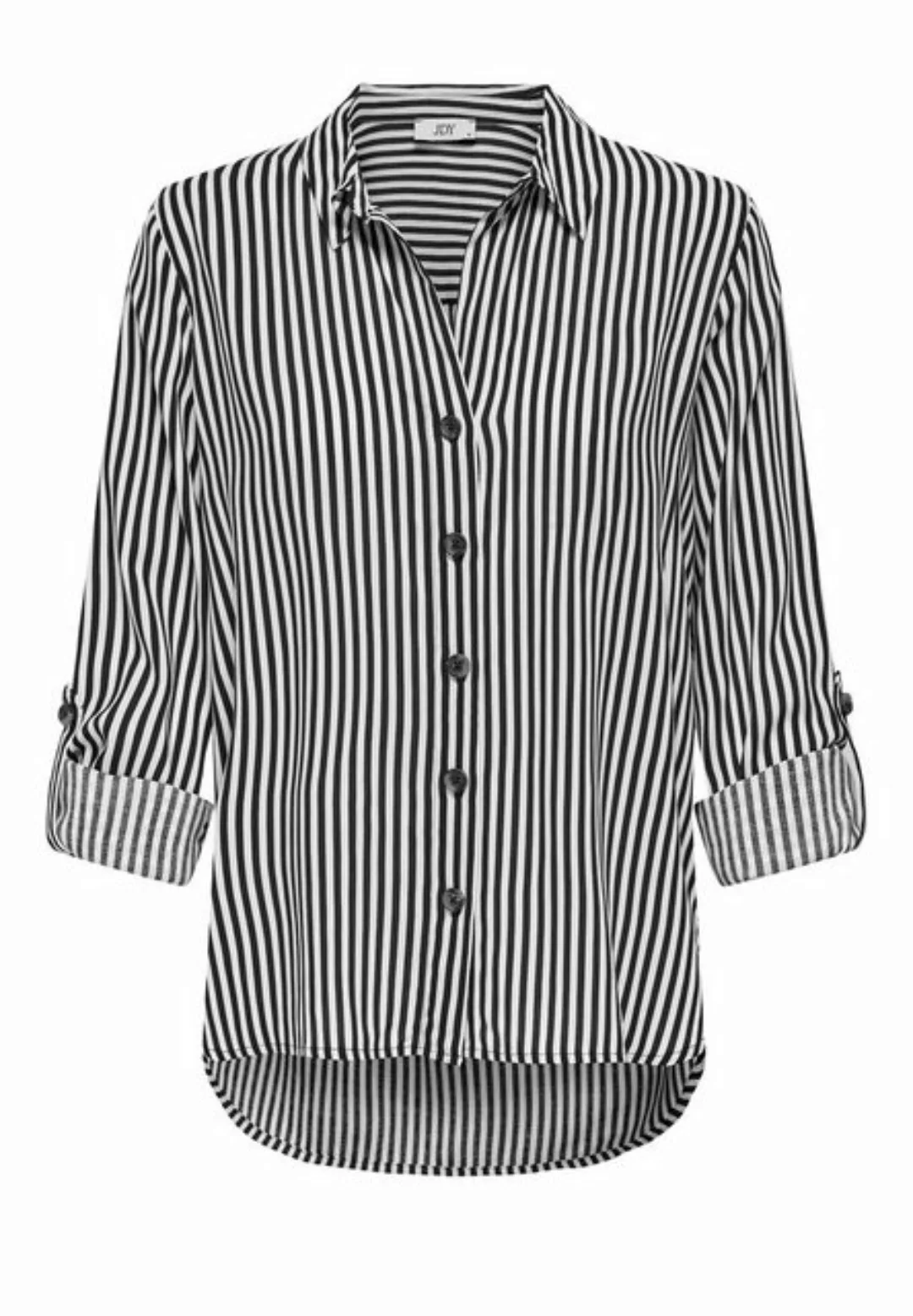 JACQUELINE de YONG Blusenshirt Bluse mit Hemdkragen locker geschnitten lang günstig online kaufen