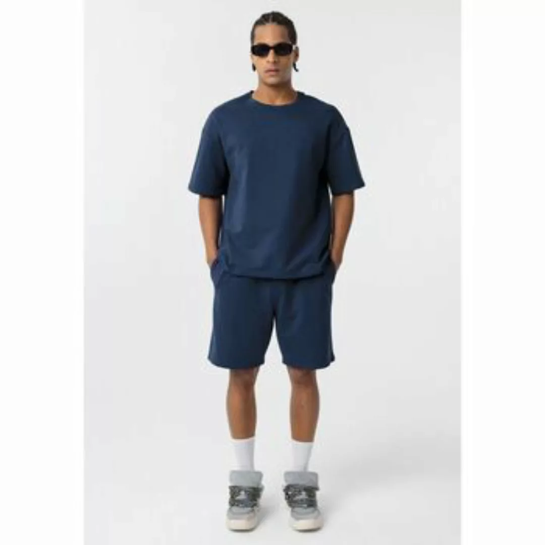 Dandalo  T-Shirts & Poloshirts Crewneck T-shirt - Elasticated Waist Shorts günstig online kaufen