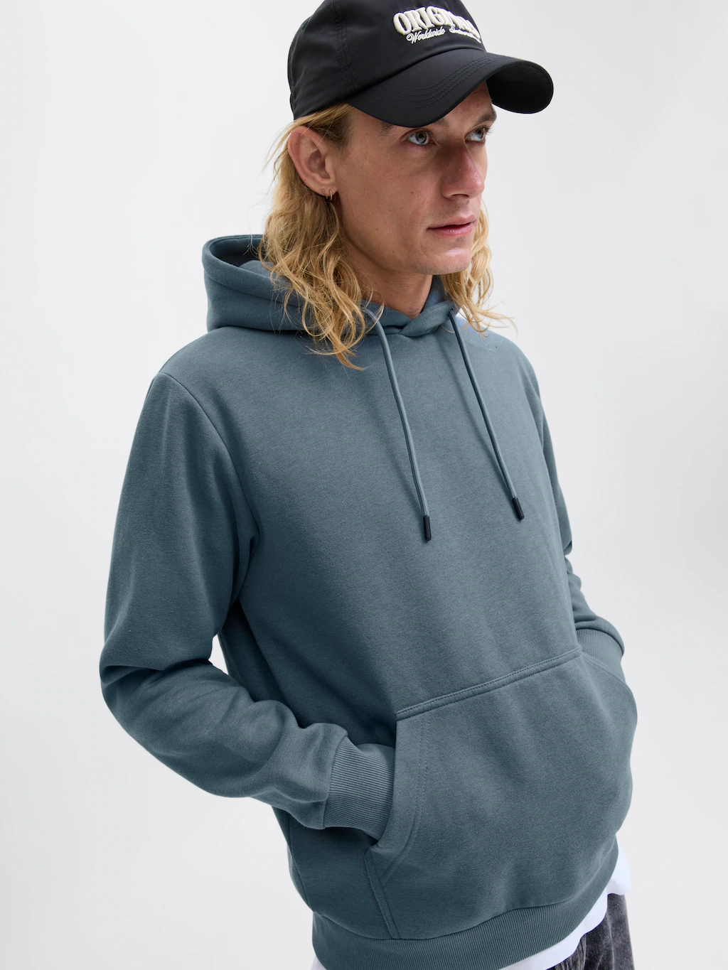 Jack & Jones Kapuzensweatshirt "JJEBRADLEY SWEAT HOOD NOOS", mit Känguru Ta günstig online kaufen