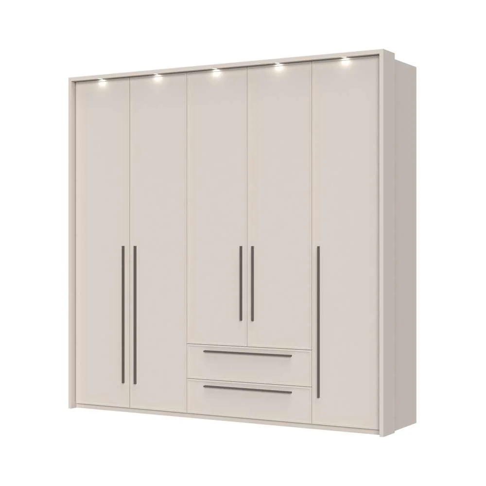 Places of Style Drehtürenschrank "Opera mit oder ohne Kranz inkl. LED-Bel., günstig online kaufen