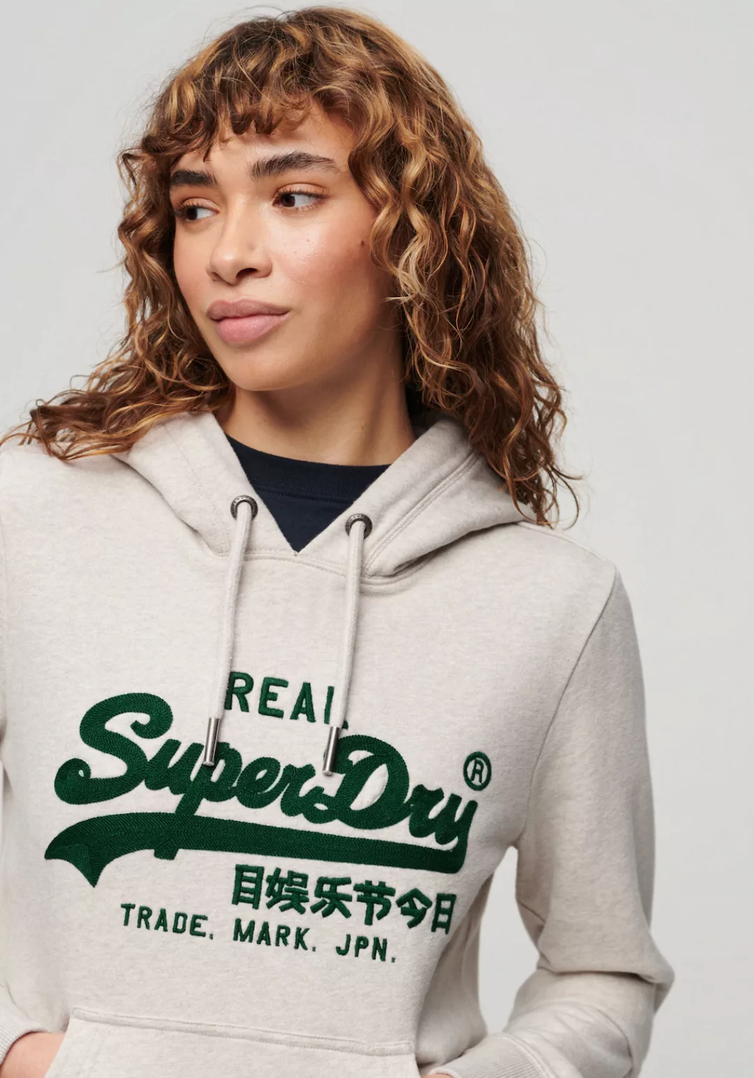 Superdry Kapuzensweatshirt EMBROIDERED VL GRAPHIC HOODIE günstig online kaufen