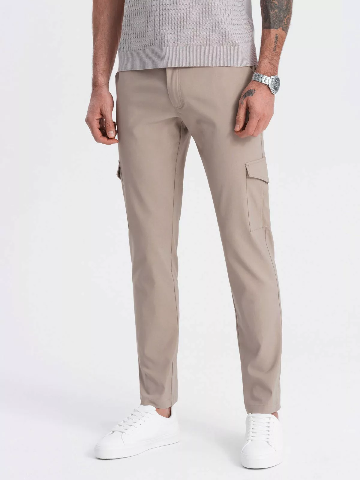 OMBRE Cargohose Herrenhose REGULAR aus Stoff günstig online kaufen