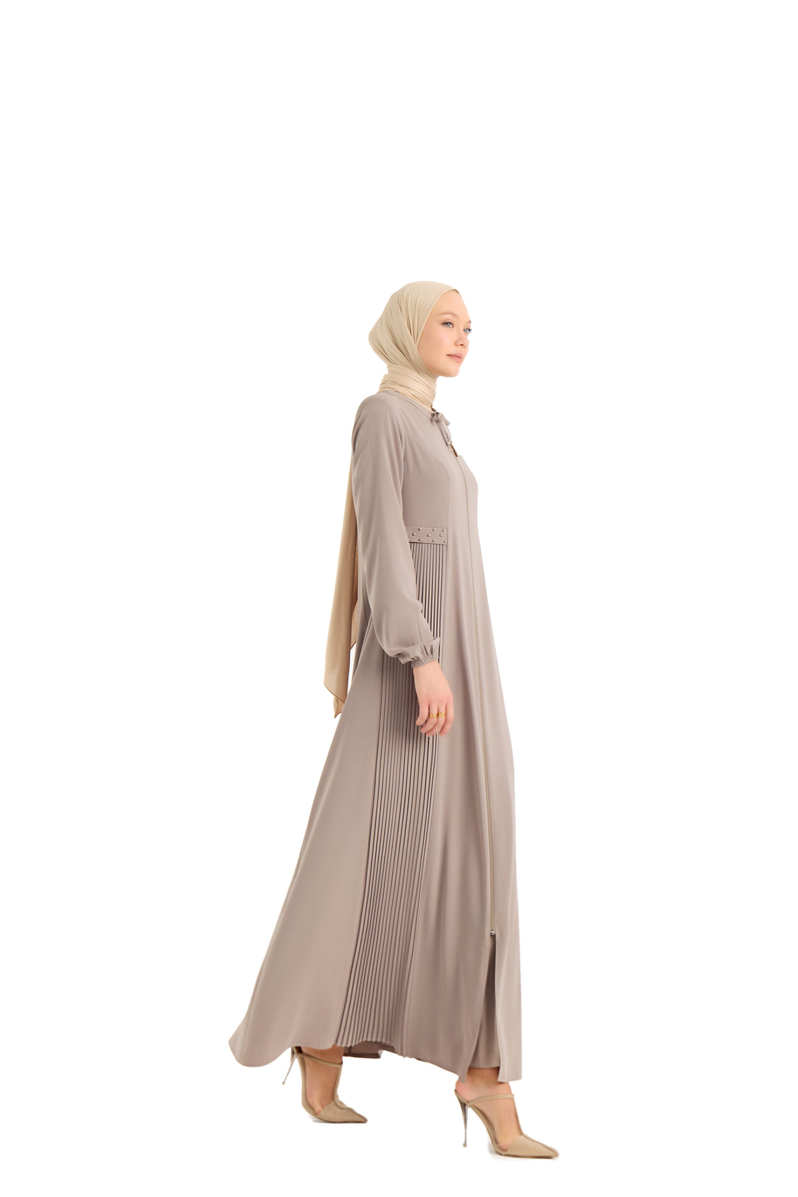 ELYANUR Maxikleid Hochwertige erweiterte Abaya günstig online kaufen