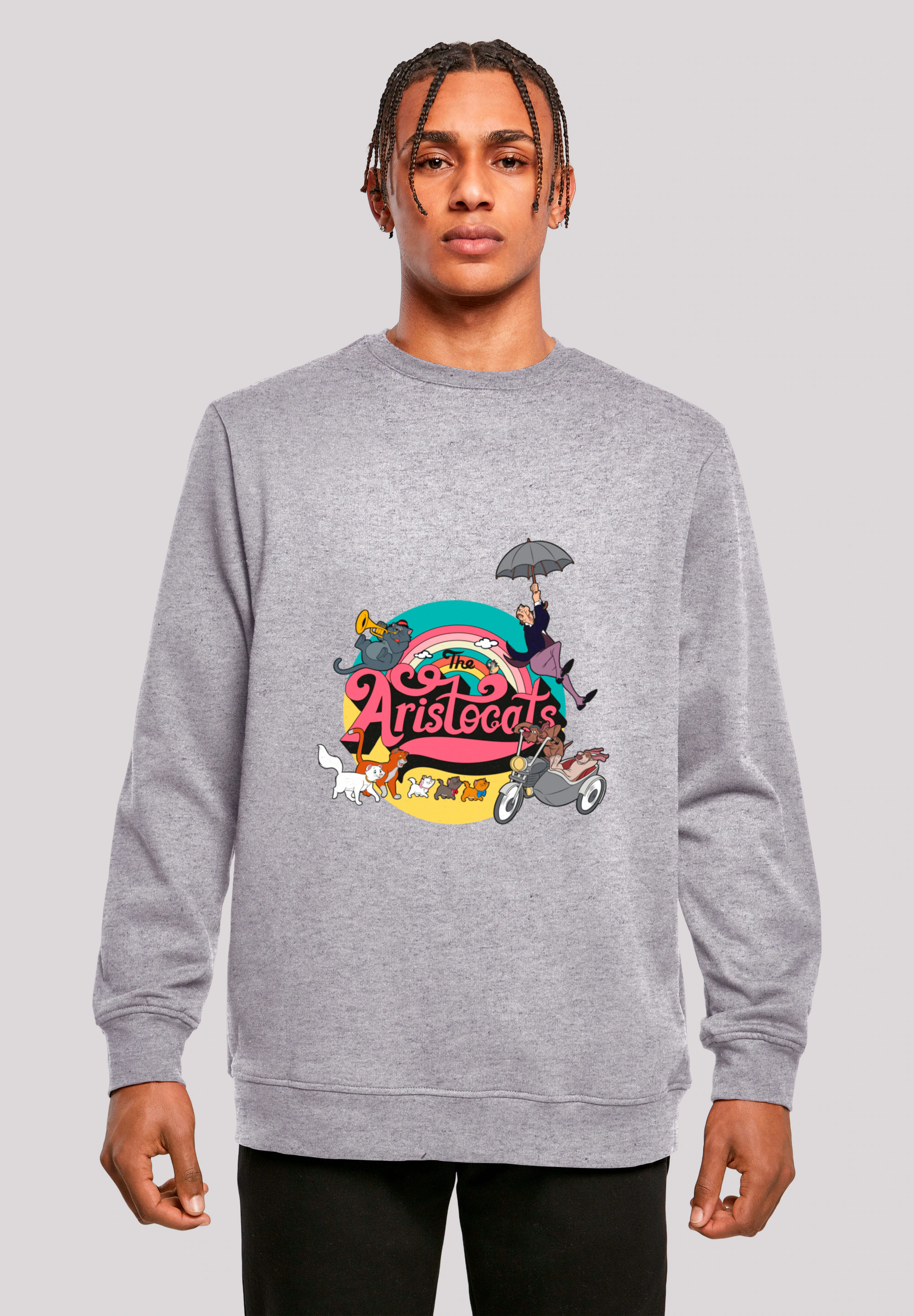 F4NT4STIC Sweatshirt "Disney Aristocats Rainbow Fun", Premium Qualität günstig online kaufen