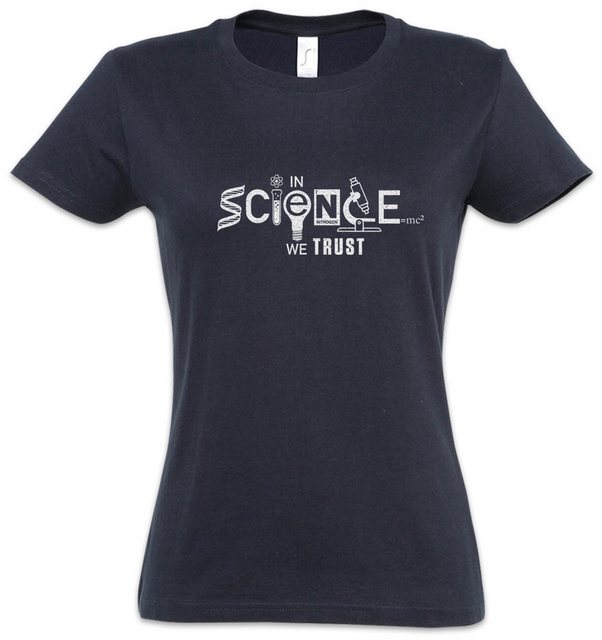 Urban Backwoods Print-Shirt In Science We Trust Damen T-Shirt Lehrer Fun Pr günstig online kaufen