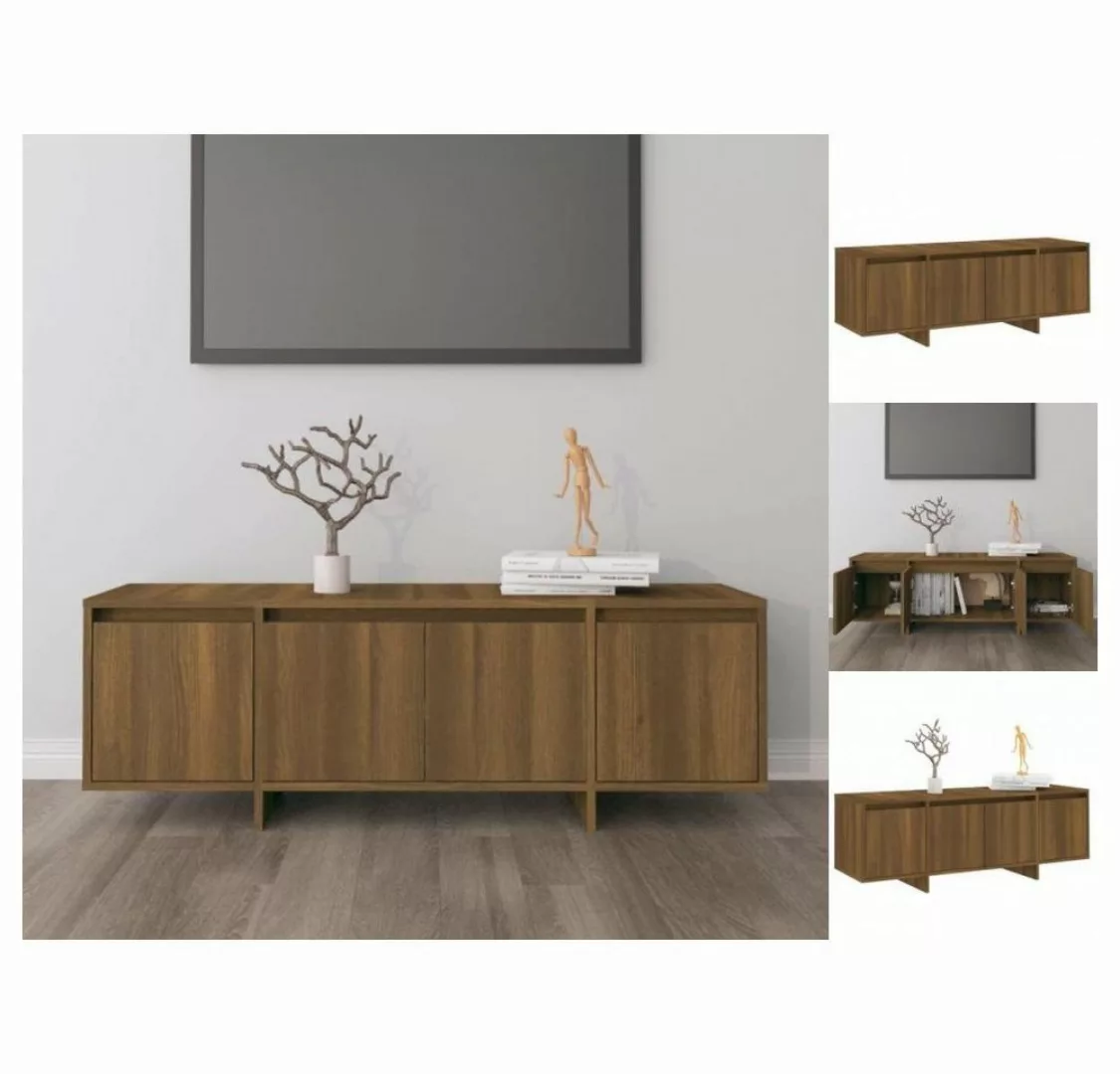 vidaXL TV-Schrank TV-Schrank Eichen-Optik Braun 120x30x40,5 cm Spanplatte L günstig online kaufen