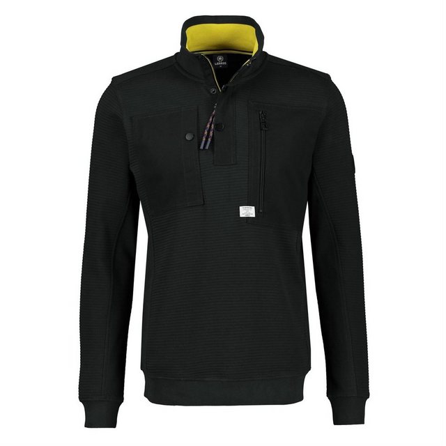 LERROS Sweatshirt »Troyer« in kerniger, horizontal-gerippter Strickqualität günstig online kaufen