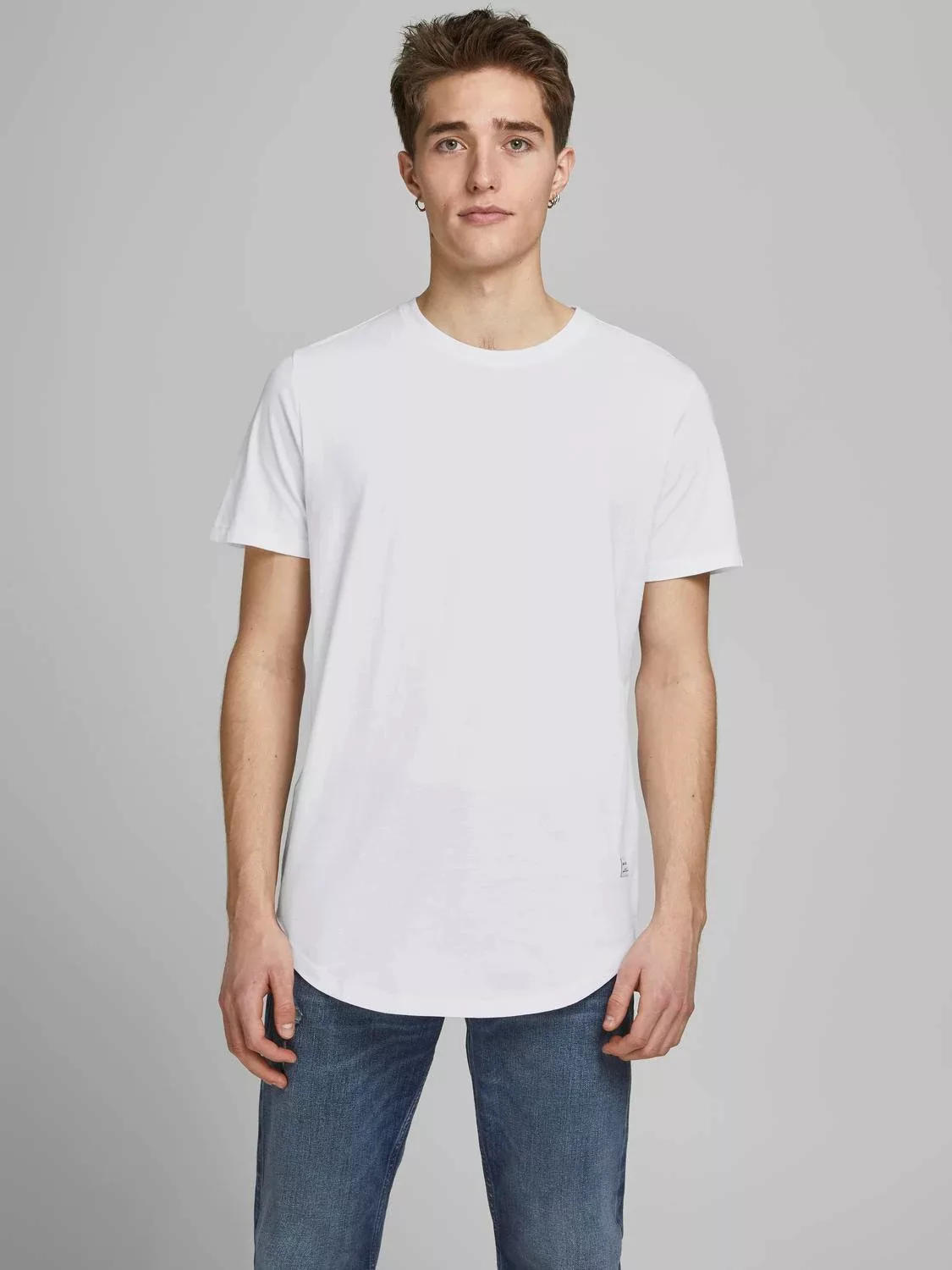 Jack & Jones Herren Rundhals T-Shirt JJENOA Regular Fit 5er Pack günstig online kaufen