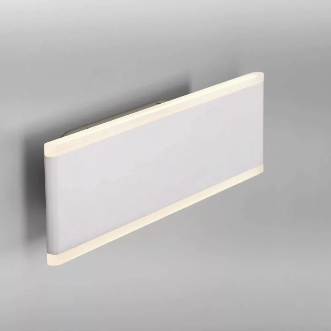 LED Wandleuchte Slim in Weiß 2x 8W 1020lm 300mm günstig online kaufen