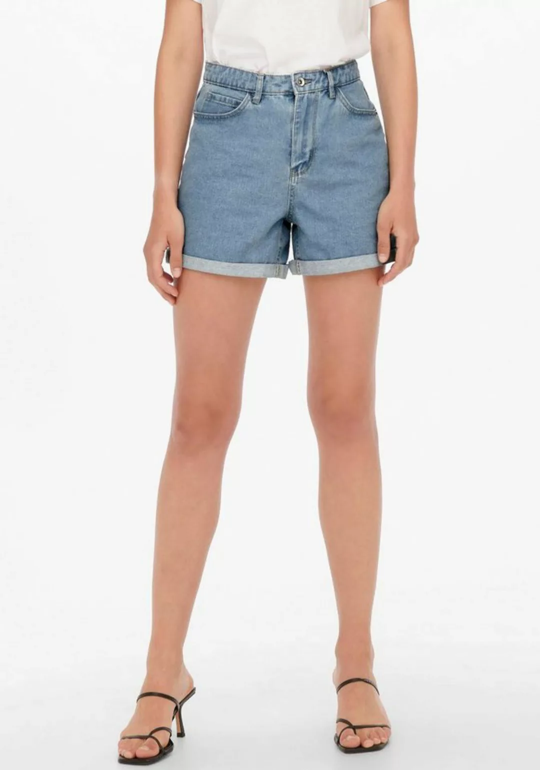 ONLY Jeansshorts ONLVEGA HW MOM DNM SHORTS NOOS günstig online kaufen