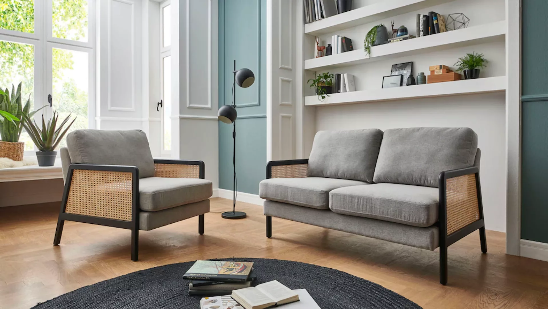 ATLANTIC home collection 2-Sitzer "Marcel" günstig online kaufen