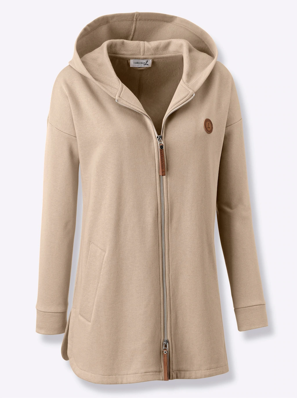 Casual Looks Shirtjacke "Sweatjacke", (1 tlg.) günstig online kaufen