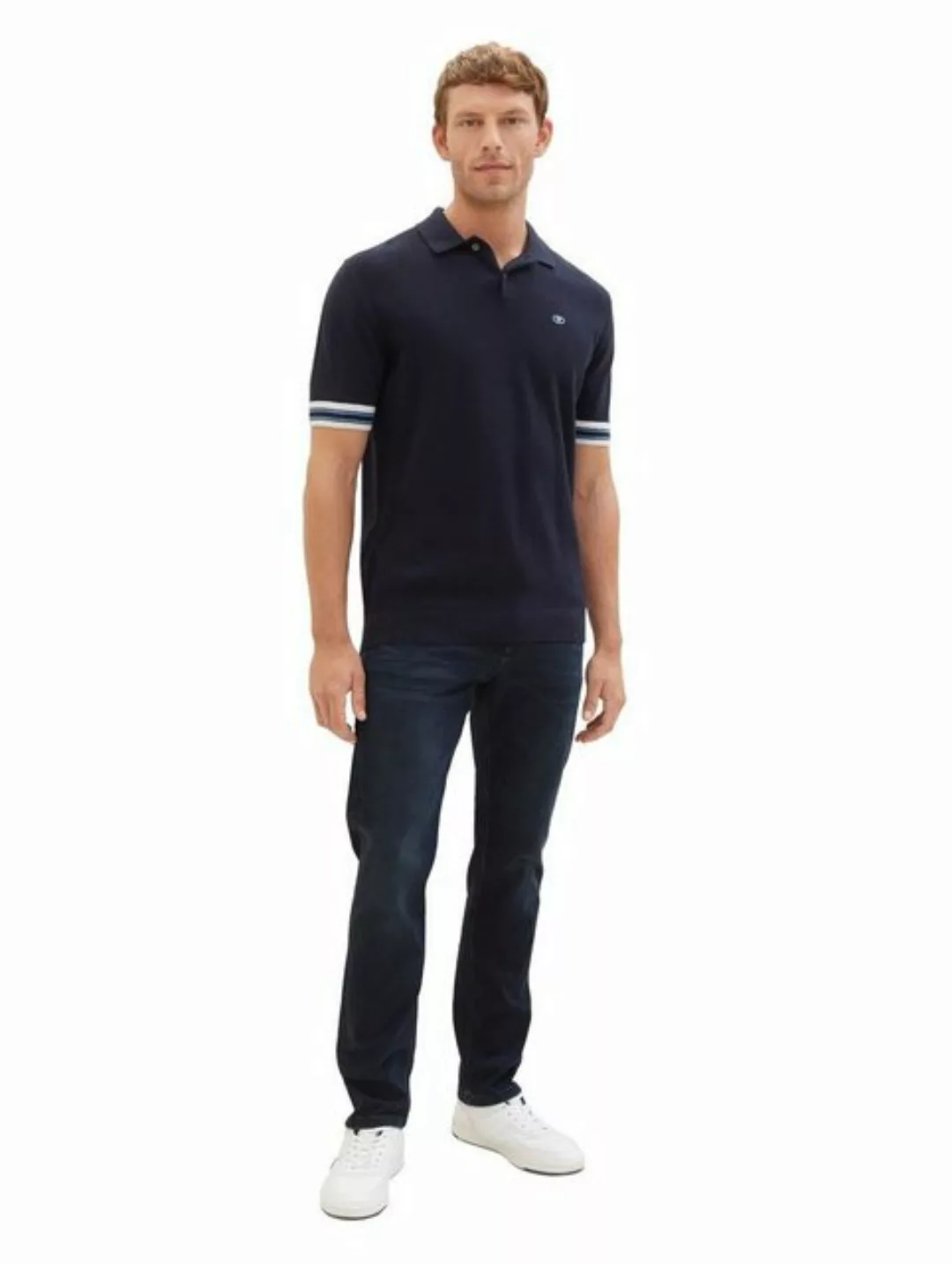 Tom Tailor Herren Jeans JOSH - Slim Fit - Blau - Blue Black Denim günstig online kaufen