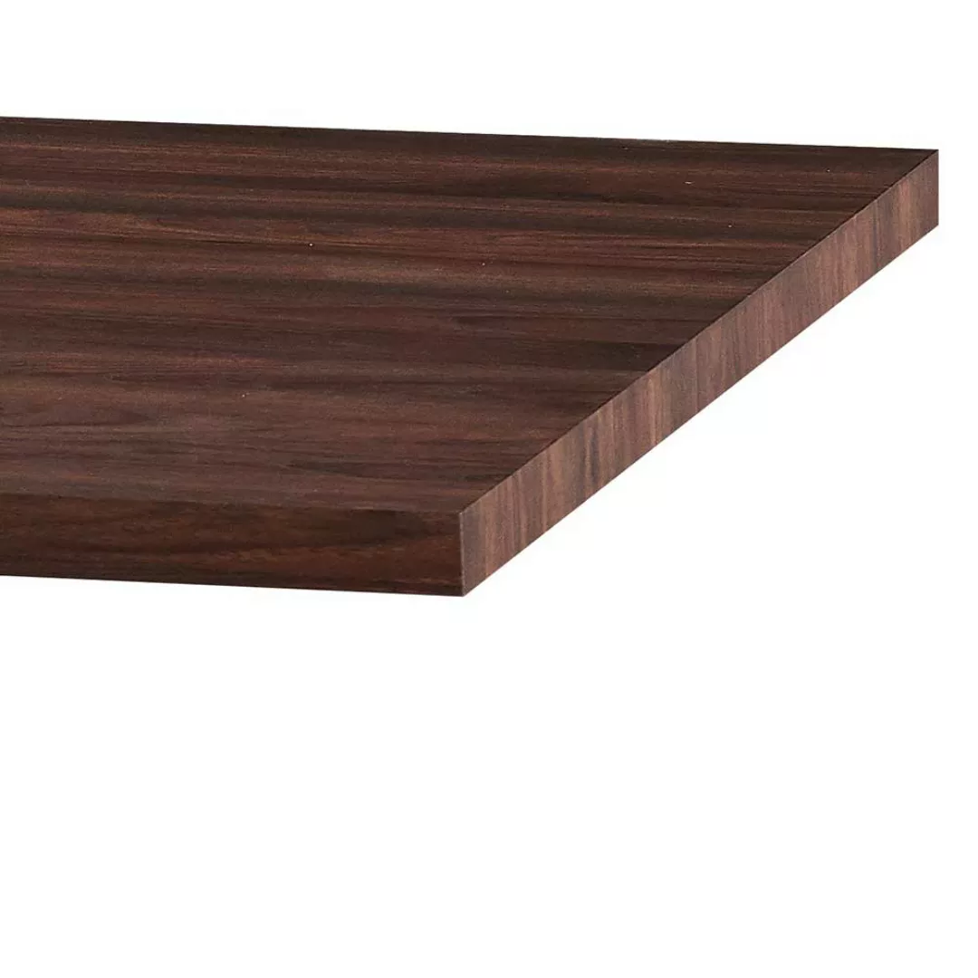 Esszimmertisch in Nussbaumfarben 180 cm breit günstig online kaufen