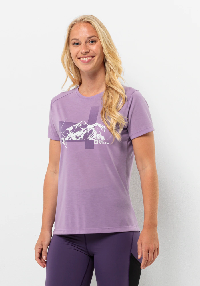 Jack Wolfskin T-Shirt "VONNAN S/S GRAPHIC T W" günstig online kaufen