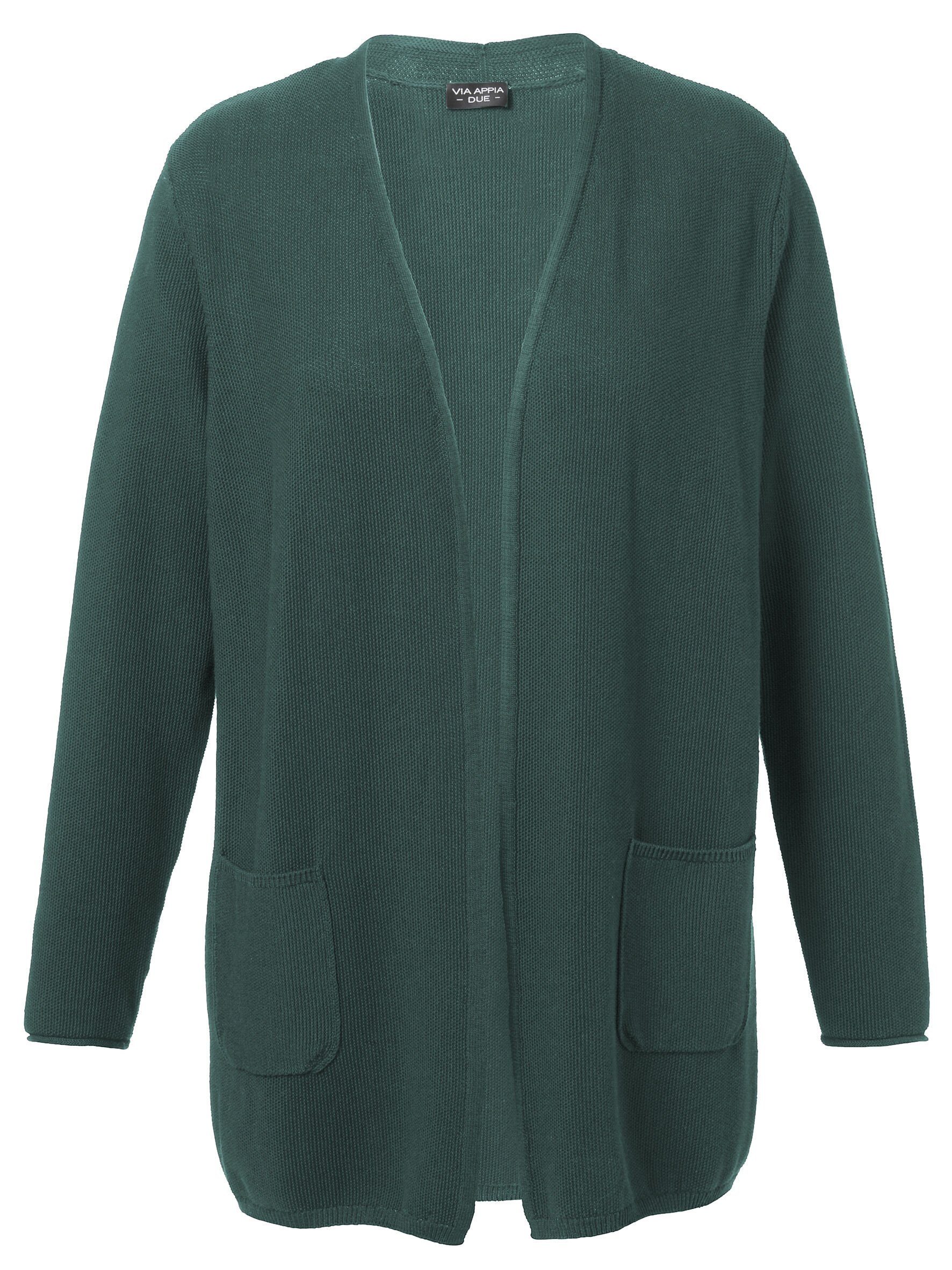 VIA APPIA DUE Strickpullover Schlichte Strickjacke günstig online kaufen